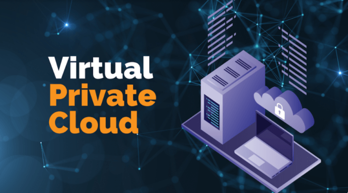 Cloud computing virtual private server