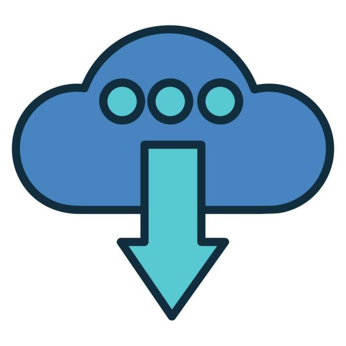 Cloud data interface network server icon iconfinder