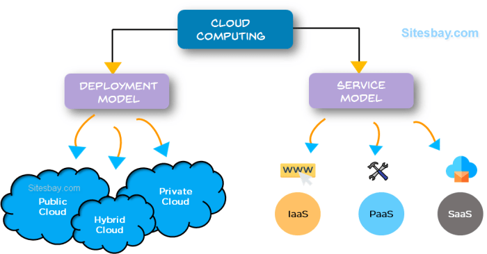 Cloud computing server types